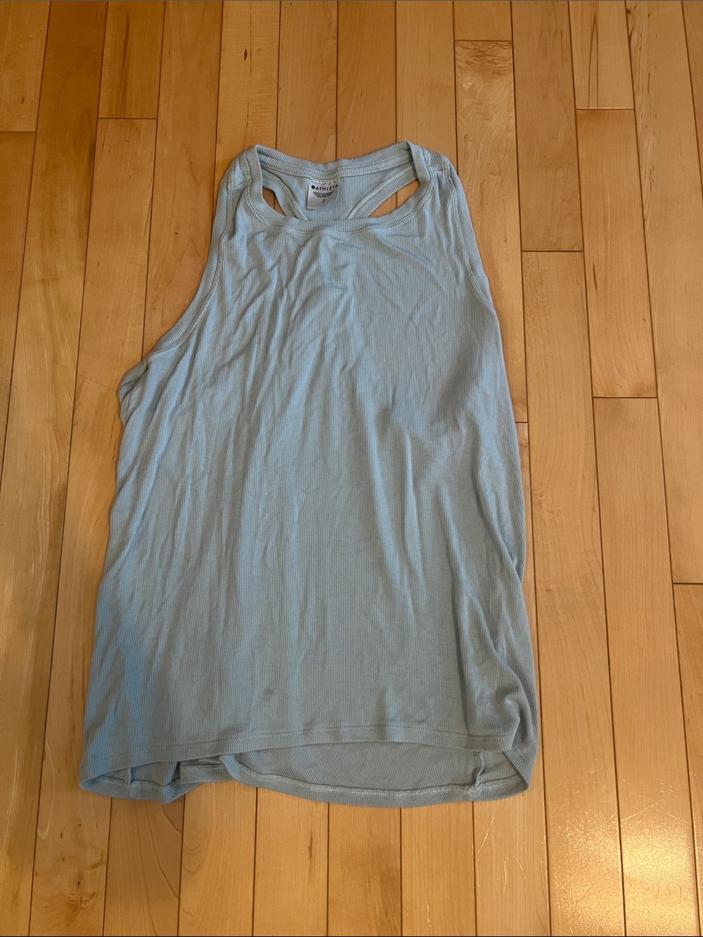 Athleta Pale Blue Racerback Tank